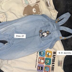 Sanrio baby boy Onesies/Overalls